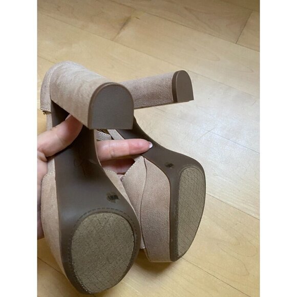Jessica Simpson "Palyn" platform heel sz 6/6.5 New FLAW - missized - Picture 4 of 6